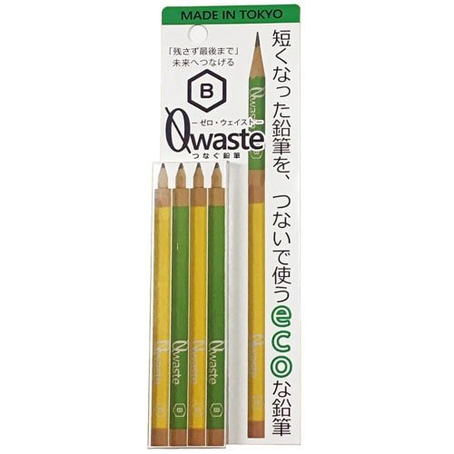 0 Waste Connectable Pencil / Kita - Boshi Pencil - bungu