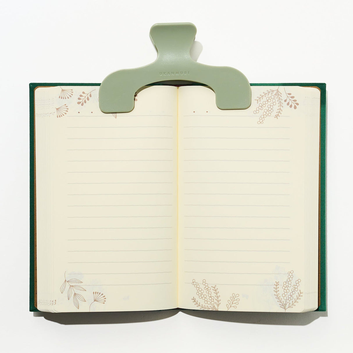 1 Day 1 Page Foil Stamped Clothbound MD Diary / Midori DESIGNPHIL - bungu