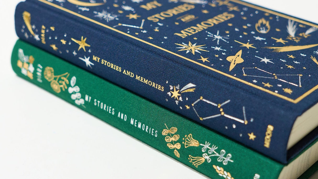 1 Day 1 Page Foil Stamped Clothbound MD Diary / Midori DESIGNPHIL - bungu