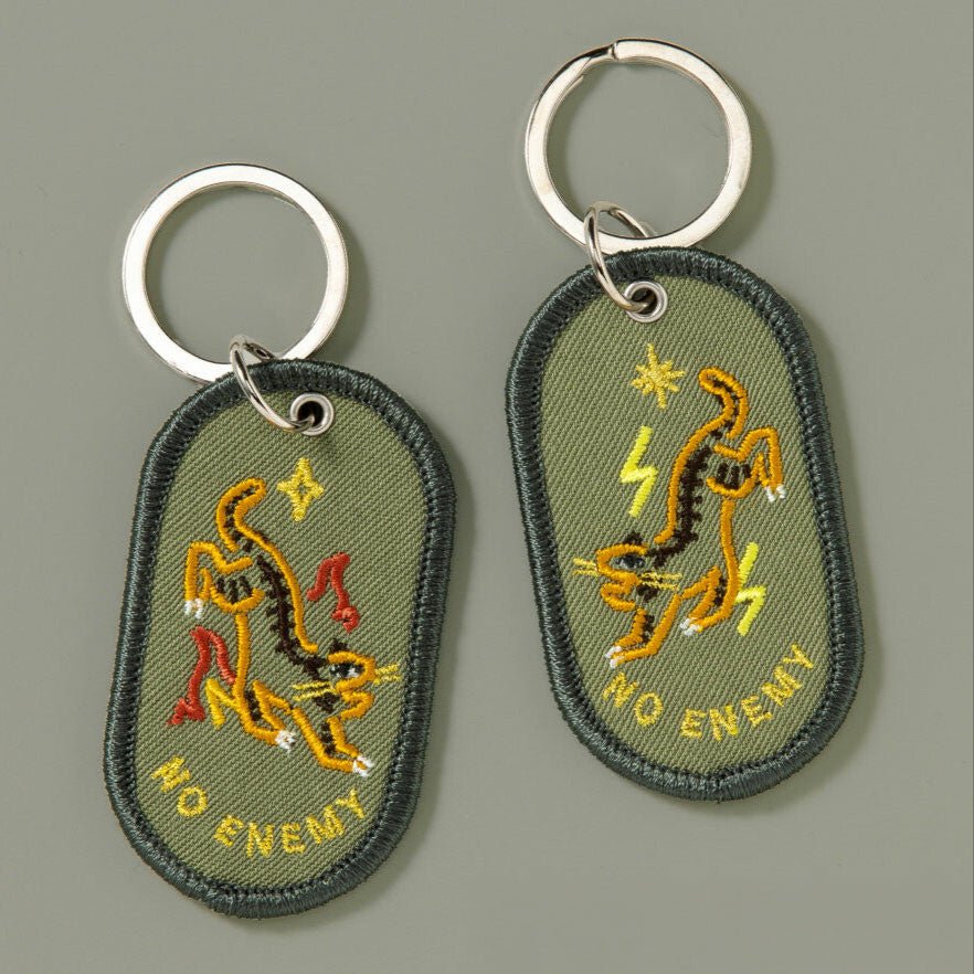 2/8b Pair Key Ring / Iroha - bungu