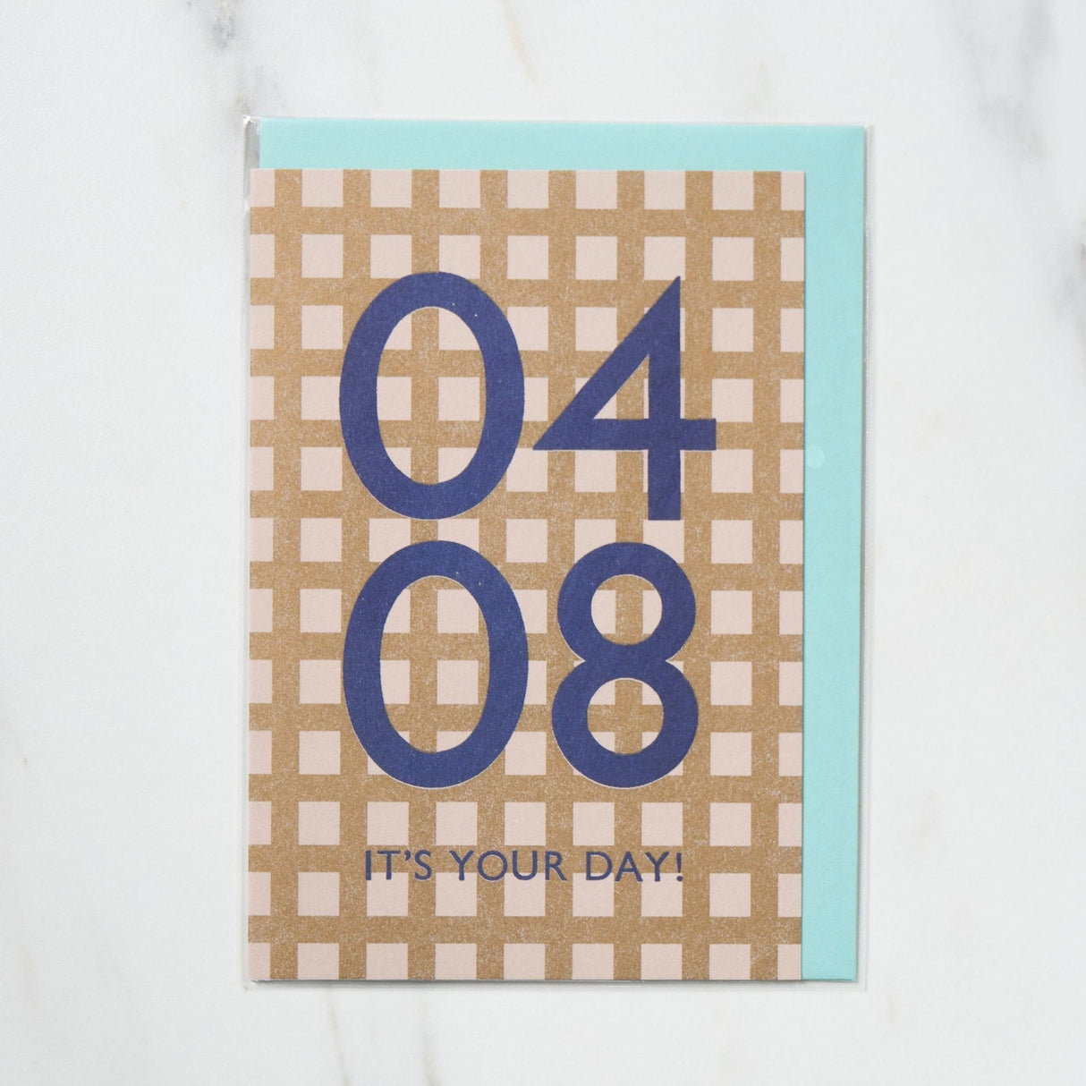 365 Find Your Day Card APRIL / Letterpress Letter - bungu