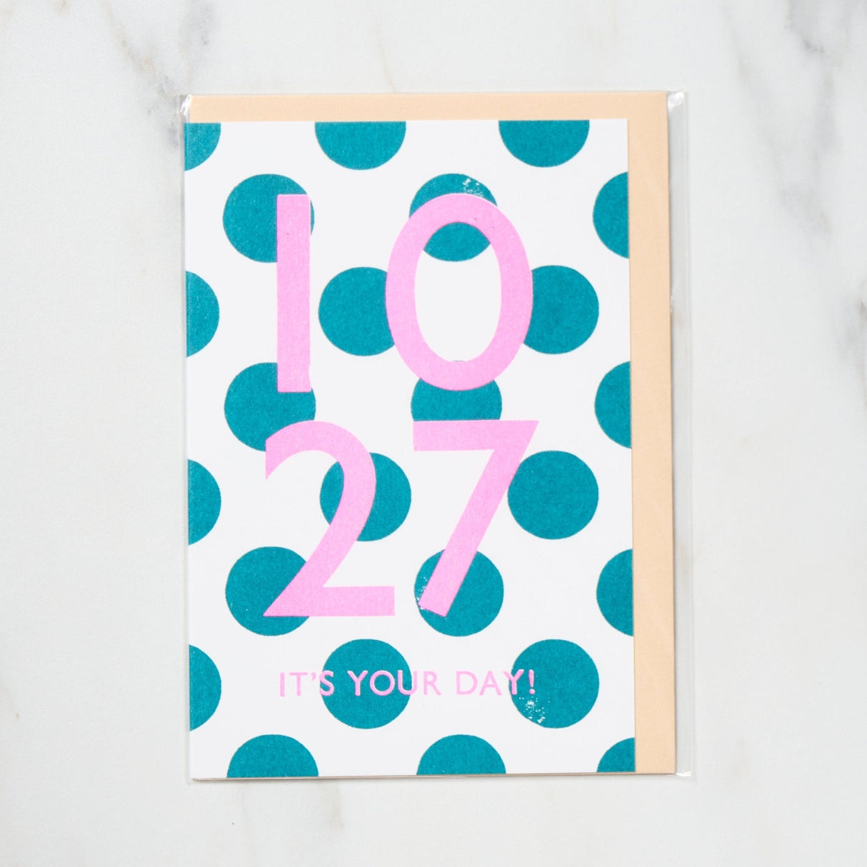 365 Find Your Day Card OCTOBER / Letterpress Letter - bungu