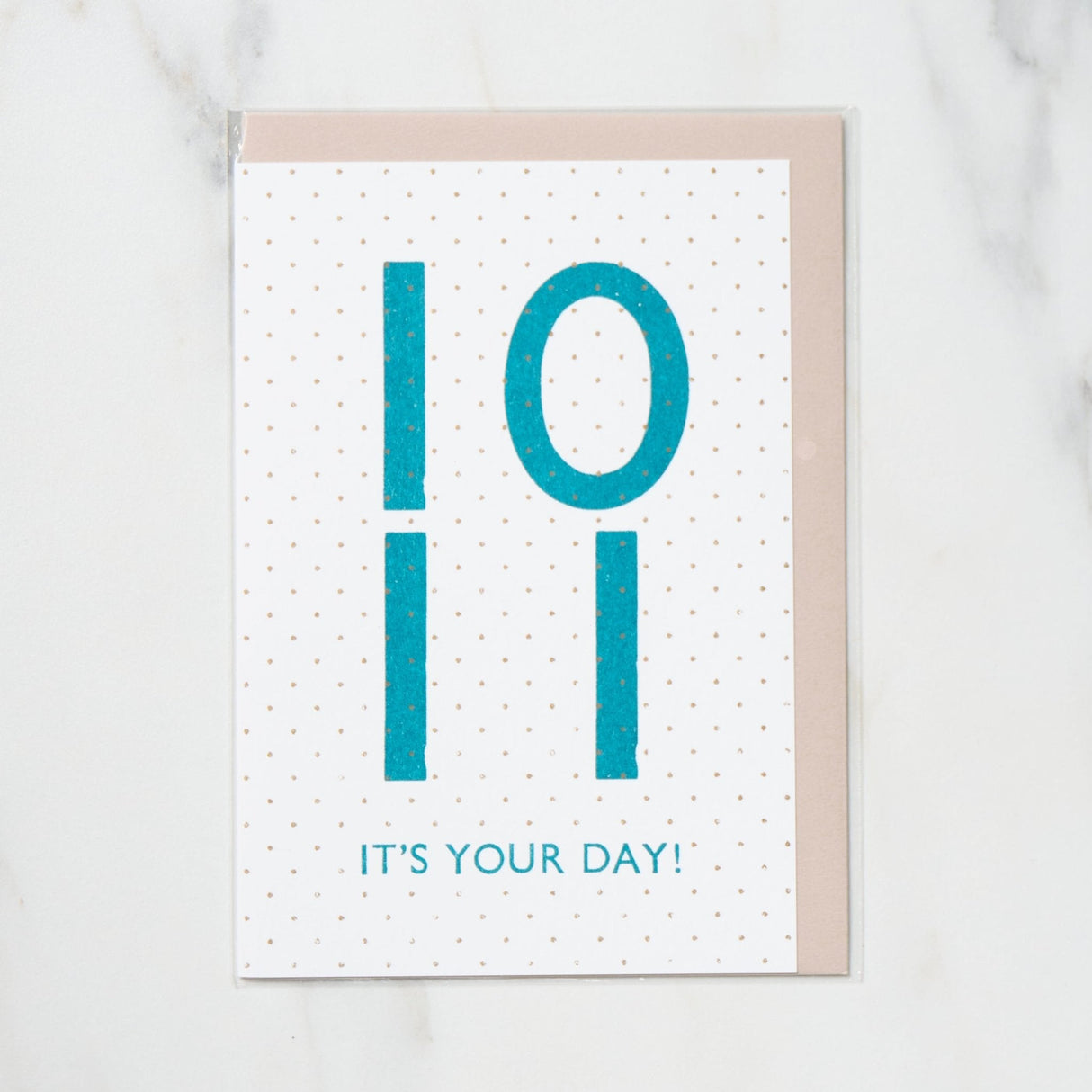 365 Find Your Day Card OCTOBER / Letterpress Letter - bungu