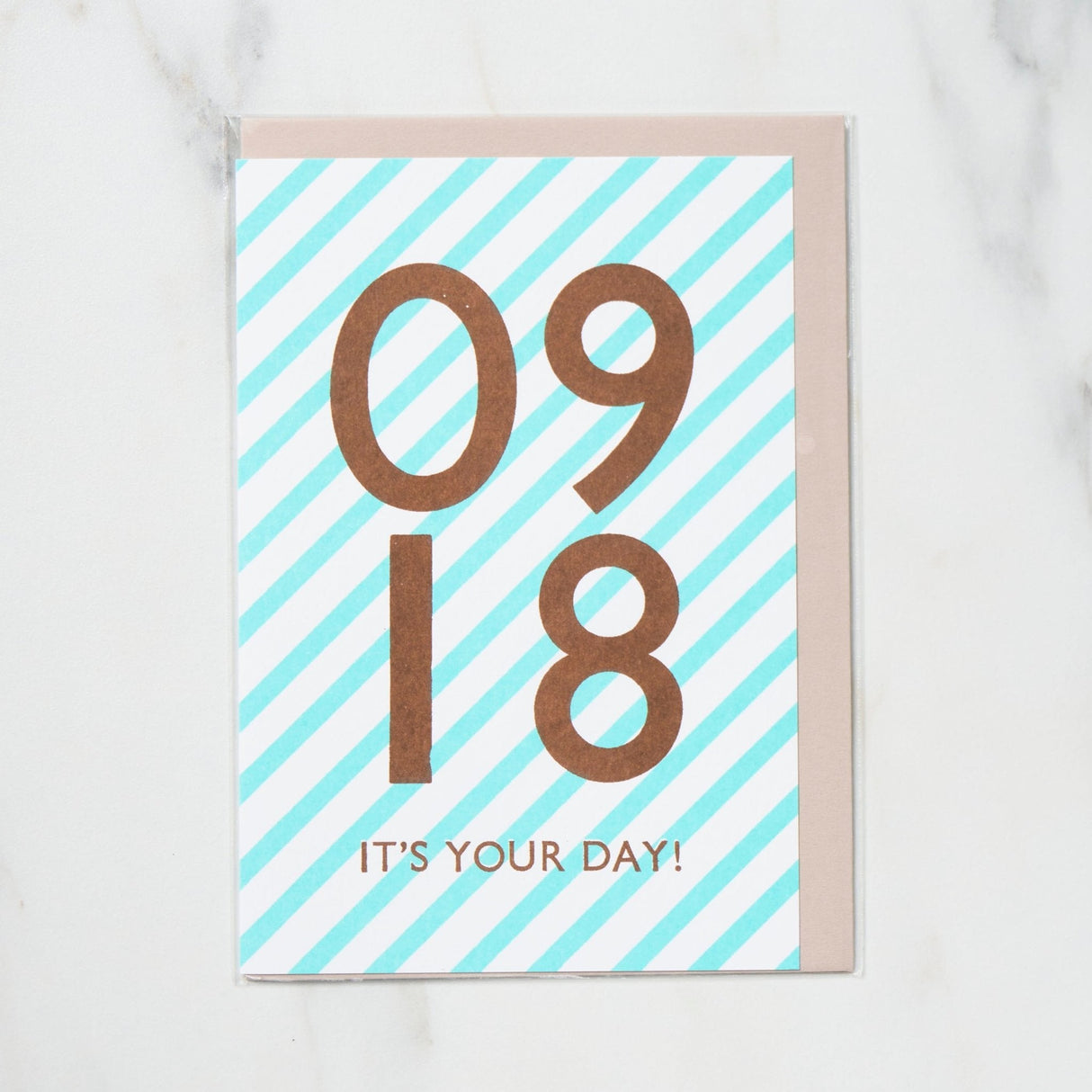365 Find Your Day Card SEPTEMBER / Letterpress Letter - bungu