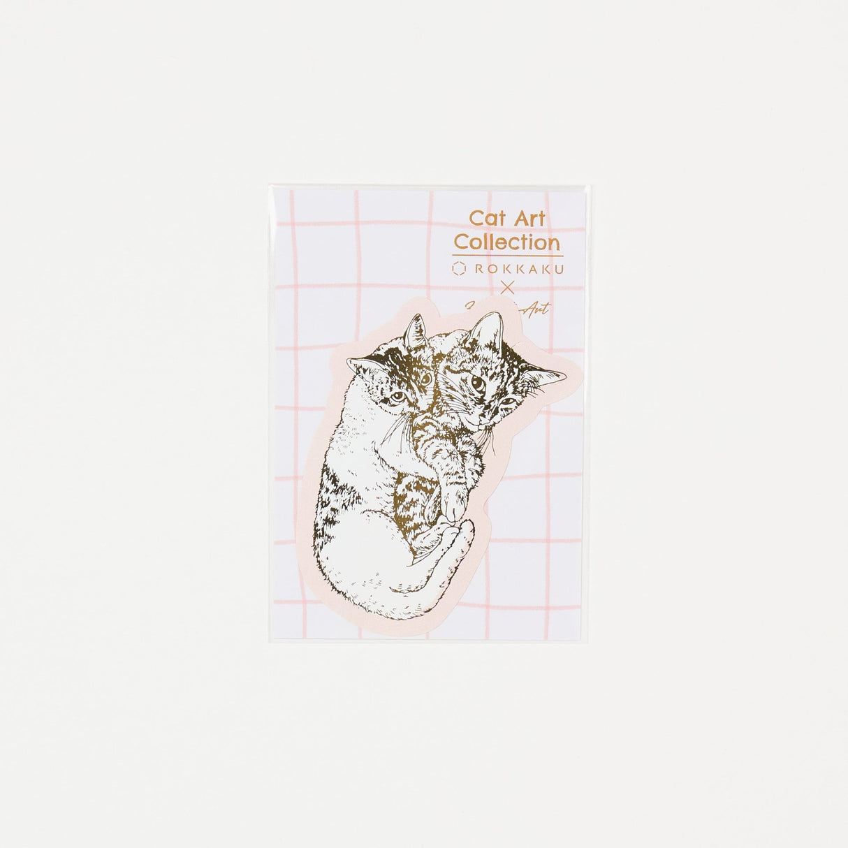 365Cat.Art Collection Foil Sticker / ROKKAKU - bungu