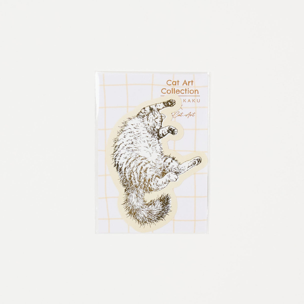 365Cat.Art Collection Foil Sticker / ROKKAKU - bungu