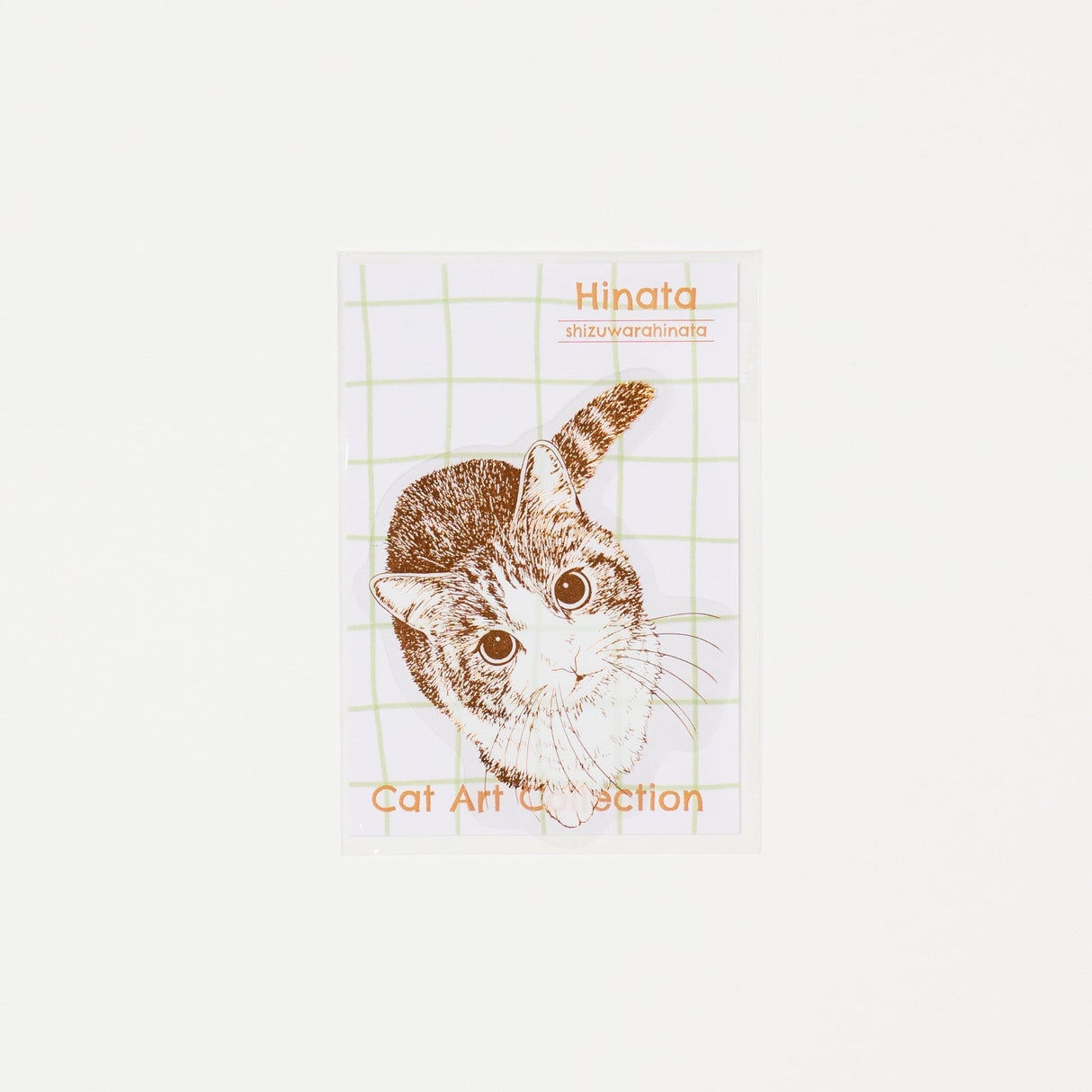 365Cat.Art Collection Foil Sticker / ROKKAKU - bungu