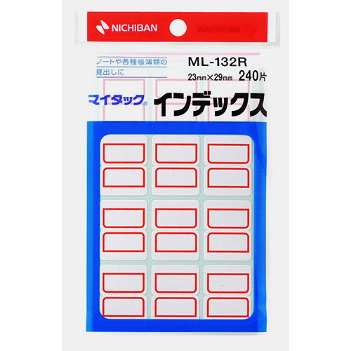 ML Series Index Label / NICHIBAN