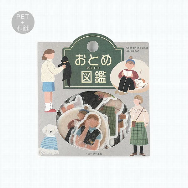 Coordinate Sticker Otome Zukan Flake Stickers / BGM