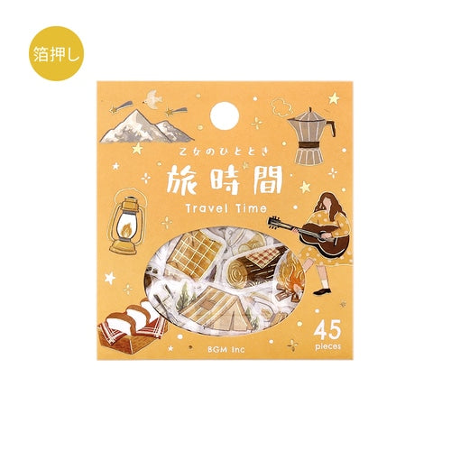 Flake Sticker Foil Stamped Maiden's Moments / BGM