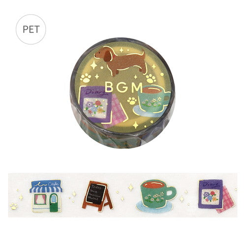 Clear Tape Foil Stamping Life Series / BGM