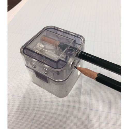 634 Pencil Sharpener with Case & Replacement Blade / Kita - Boshi Pencil - bungu