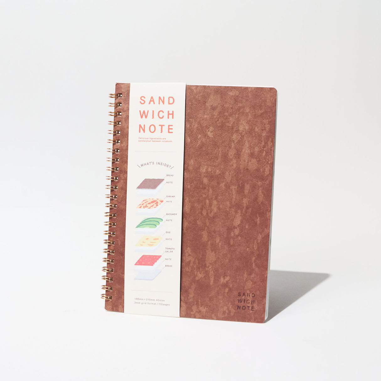SANDWICH NOTE A5 Size Notebook / Iroha
