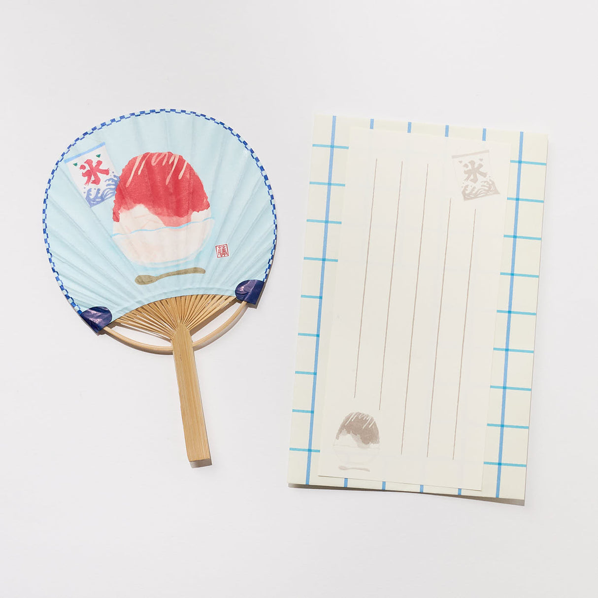 Bamboo Hand Fan Greeting Card / ACTIVE CORPORATION