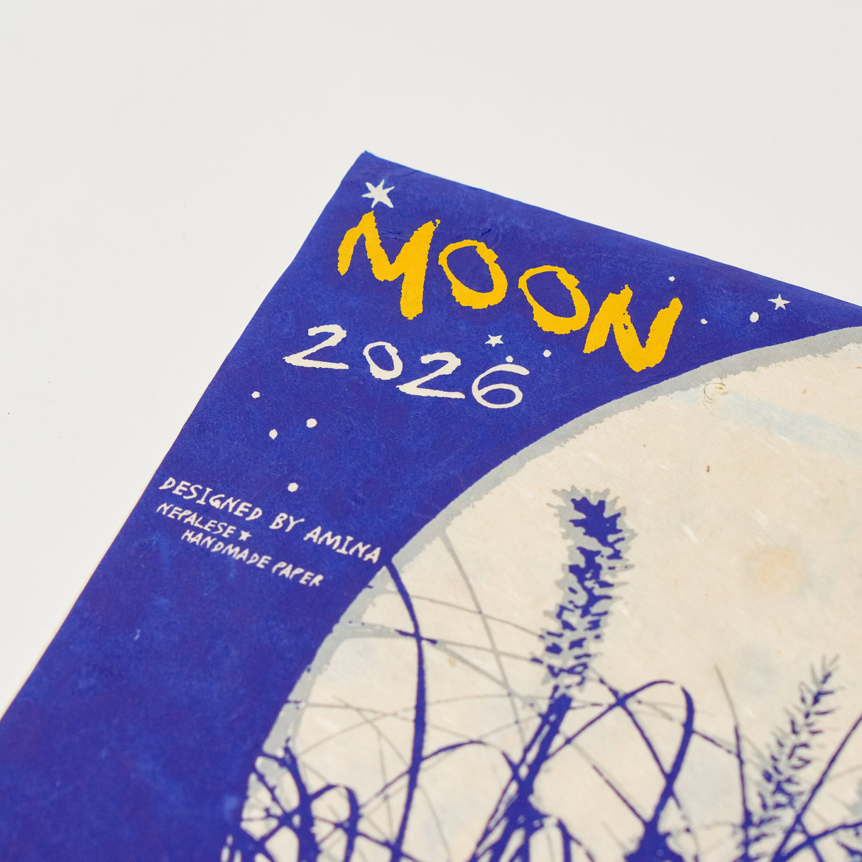 Moon Phase Calendar 2026 Designed by Amina / Amina Collection Co., Ltd.