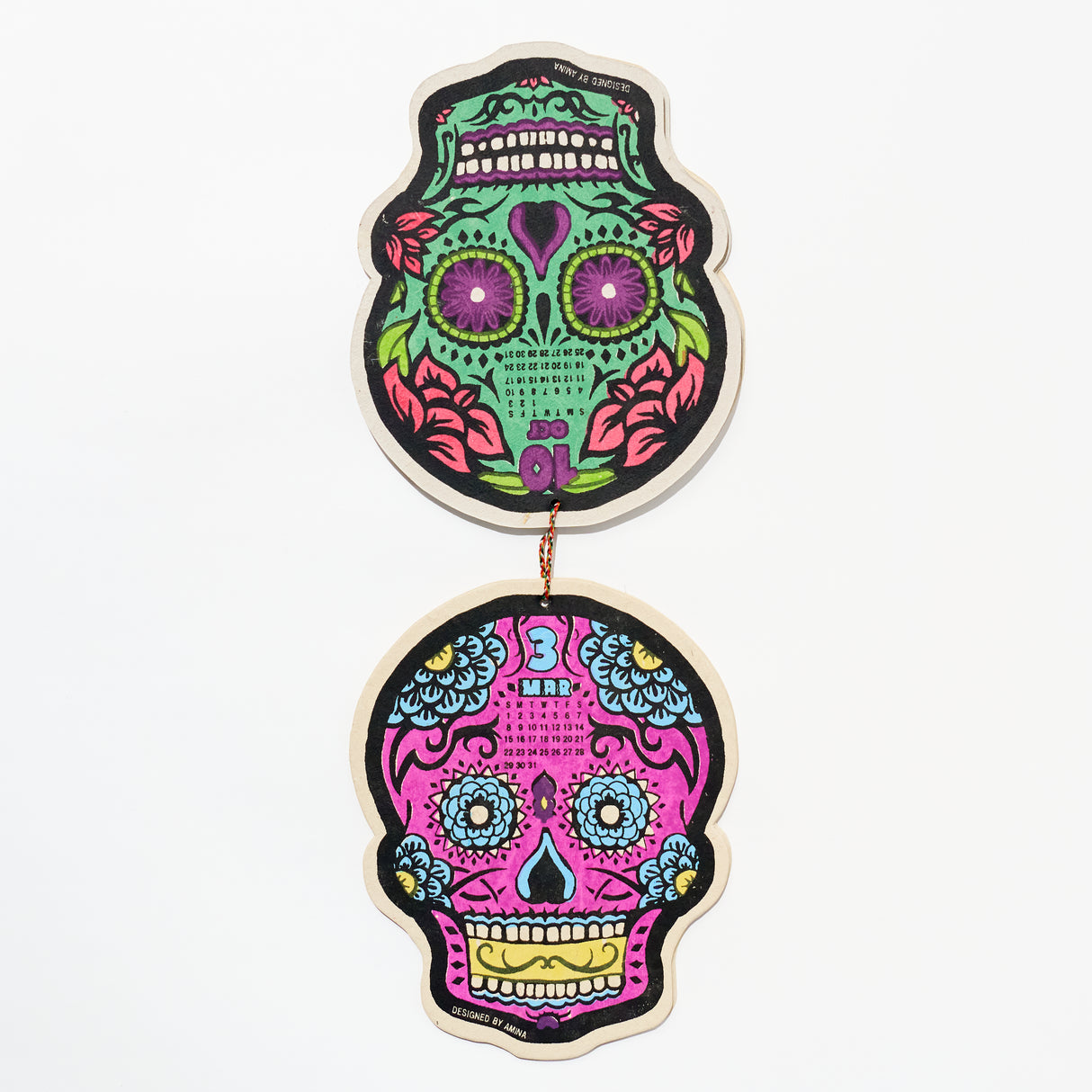 Sugar Skull Calendar 2026 Designed by Amina / Amina Collection Co., Ltd