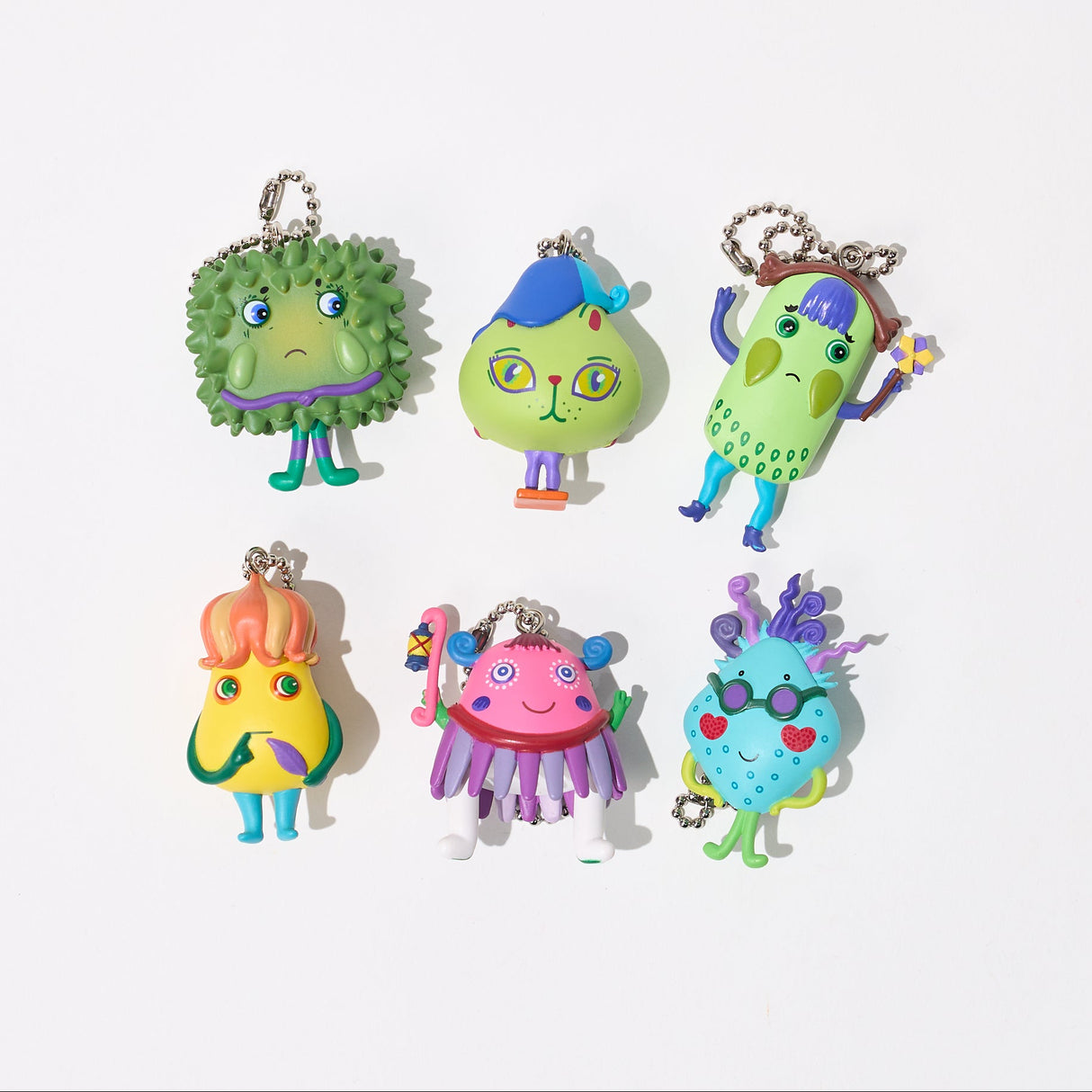 Nanja Monja Figure Keychain Gacha Capsule
