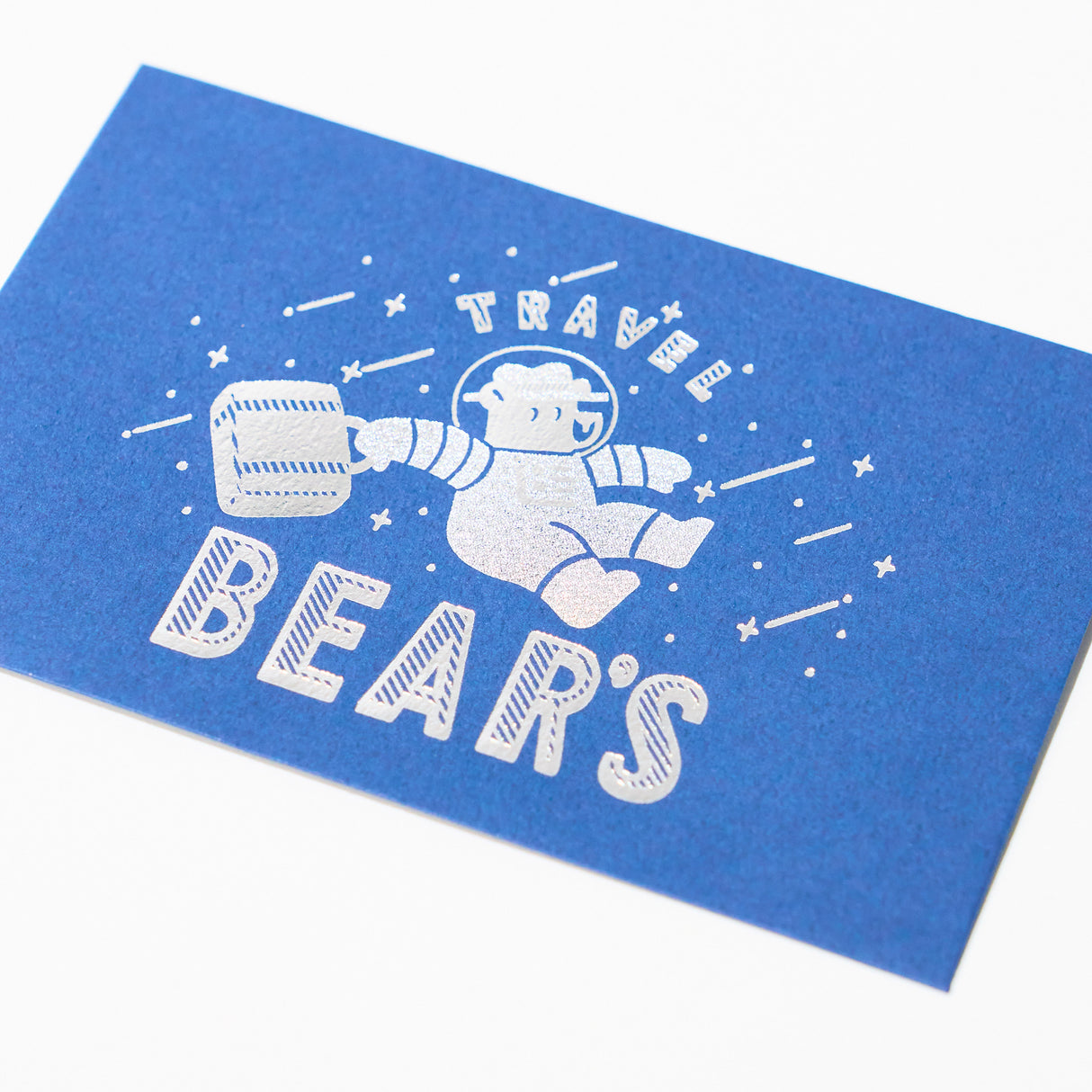 ROKKAKU x ob1toy Travel Bear Foil-Stamped Mini Letter Set / ROKKAKU