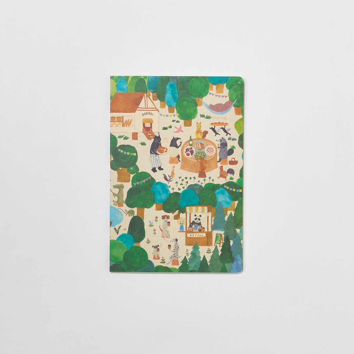 Yuru Log B6 Illustrated Notebook / MIDORI