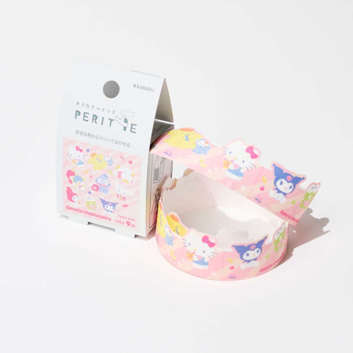 Sanrio Karakara Pelitte Roll Sticker / Epoch Chemical