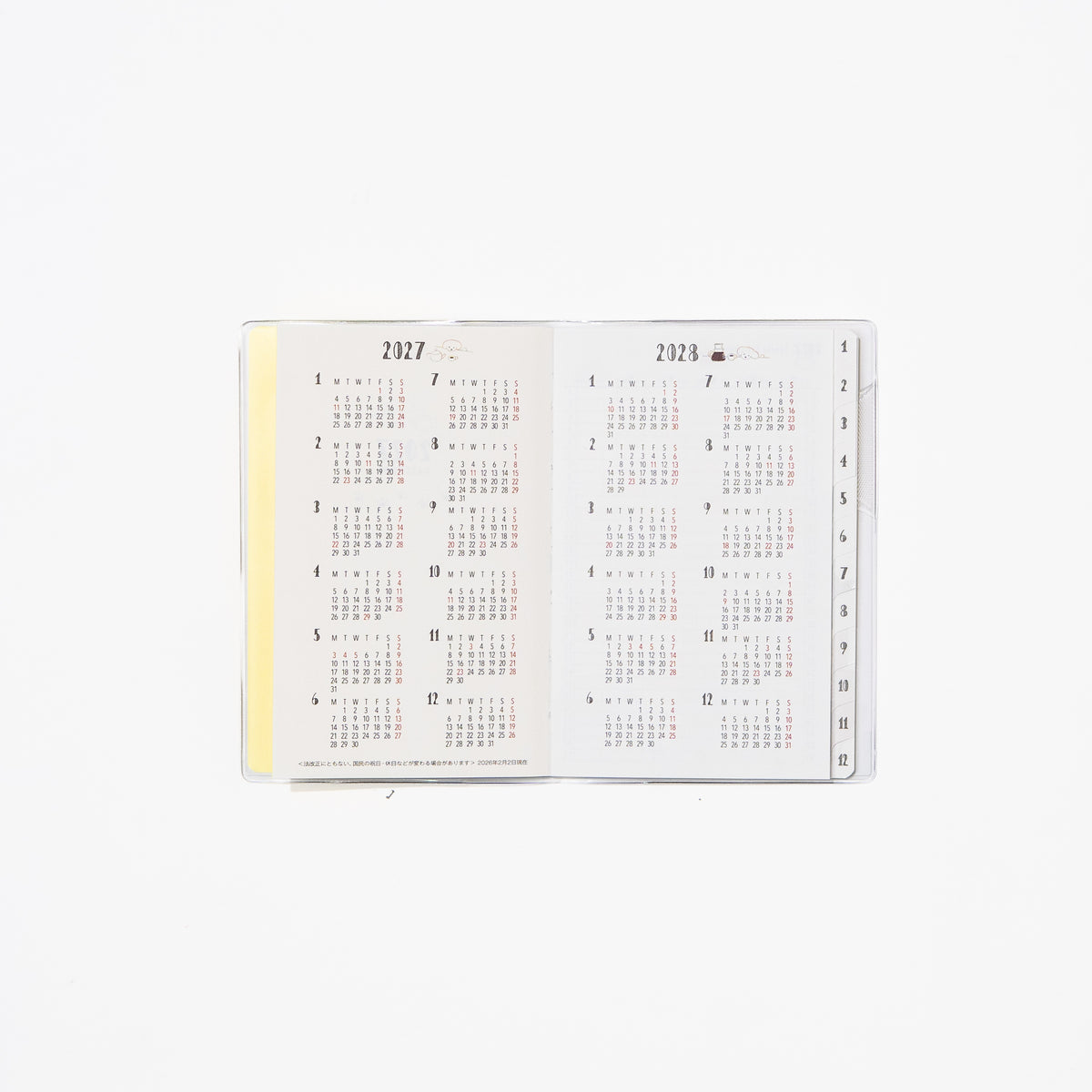 Dog Pocket Diary 2027 / MIDORI