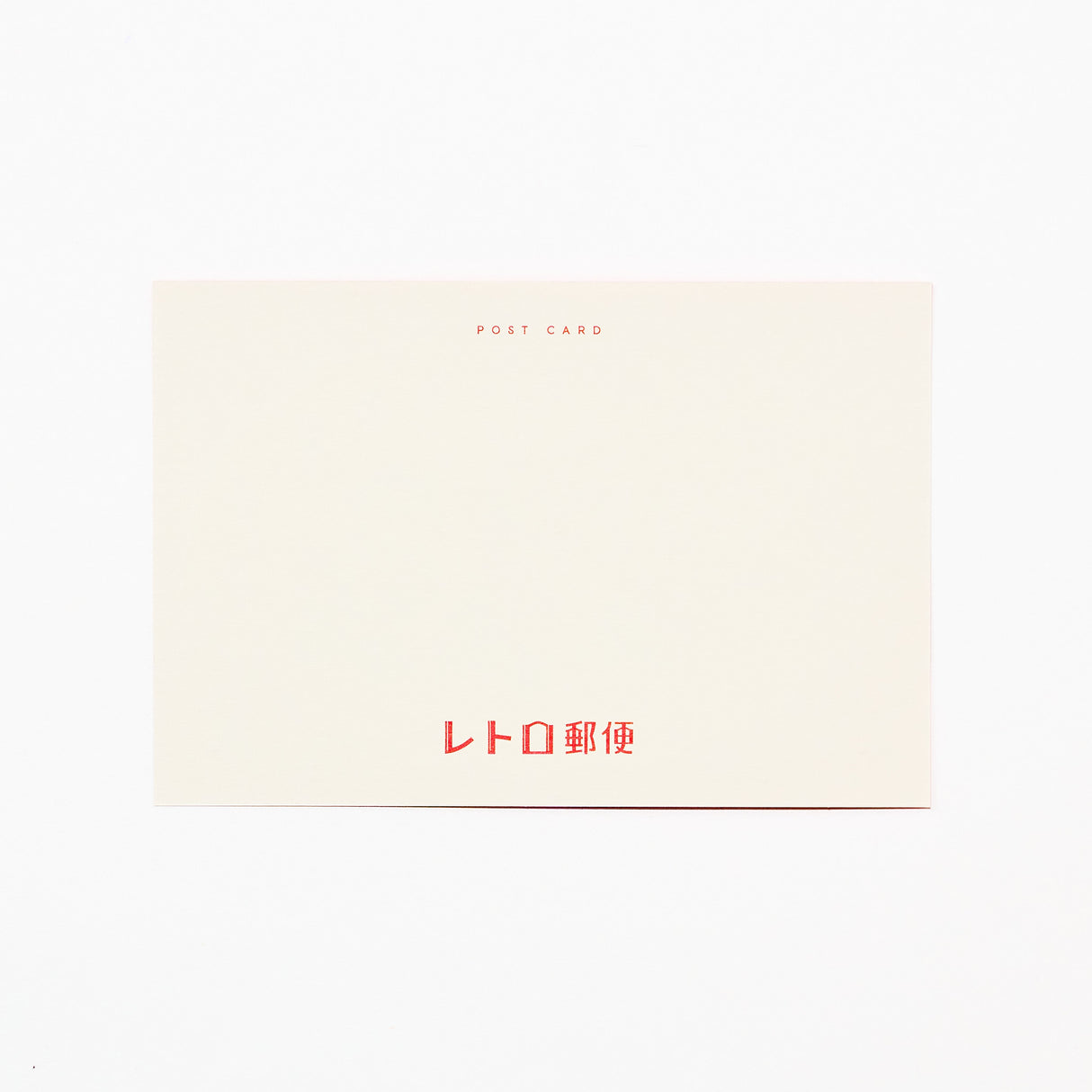 ROKKAKU x ob1toy Retro Postal Foil-Stamped Postcard / ROKKAKU