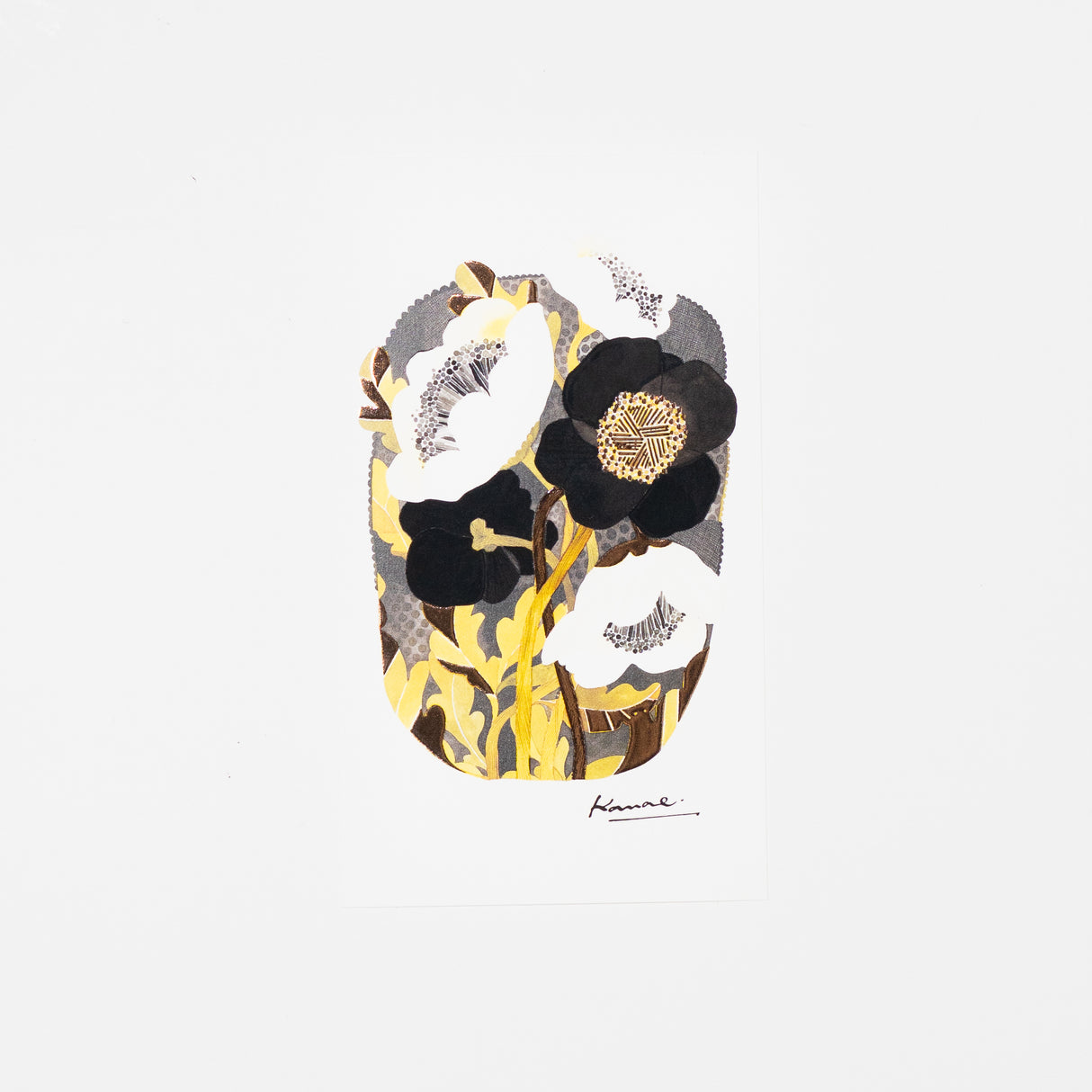 Art Touch Kanae Kouno Postcard CW Print / TOUCH & FLOW
