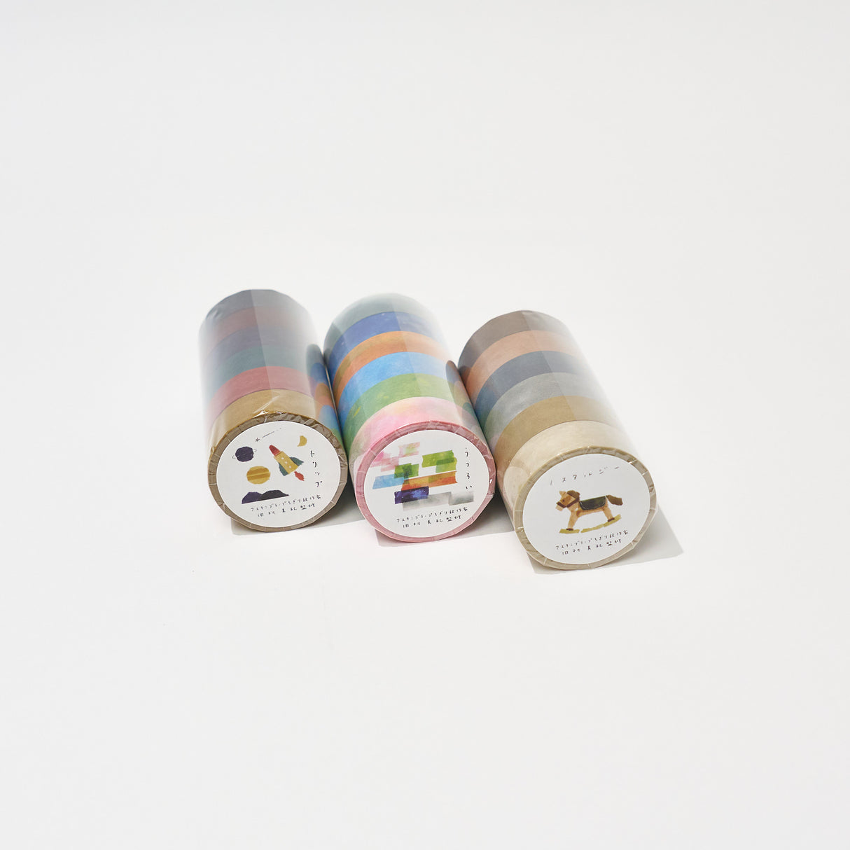 Miki Tamura Chigiri-e Masking Tape 6-Roll Set / SAIEN