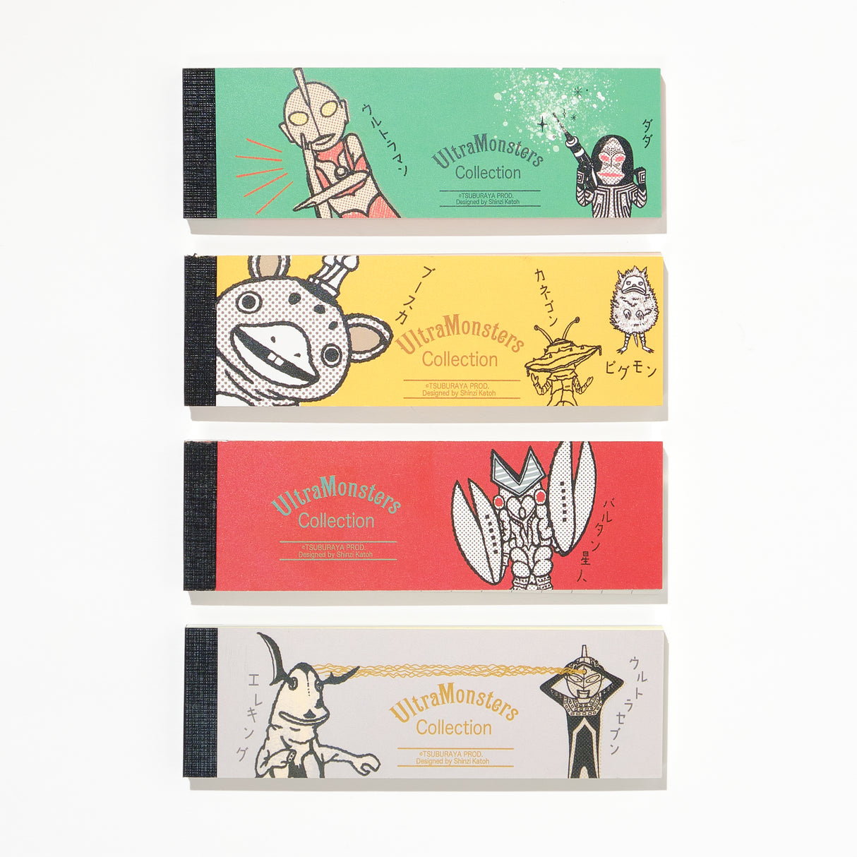 Ippitsu Memo Ultra Monsters Collection Memo Pad / kokorotodom
