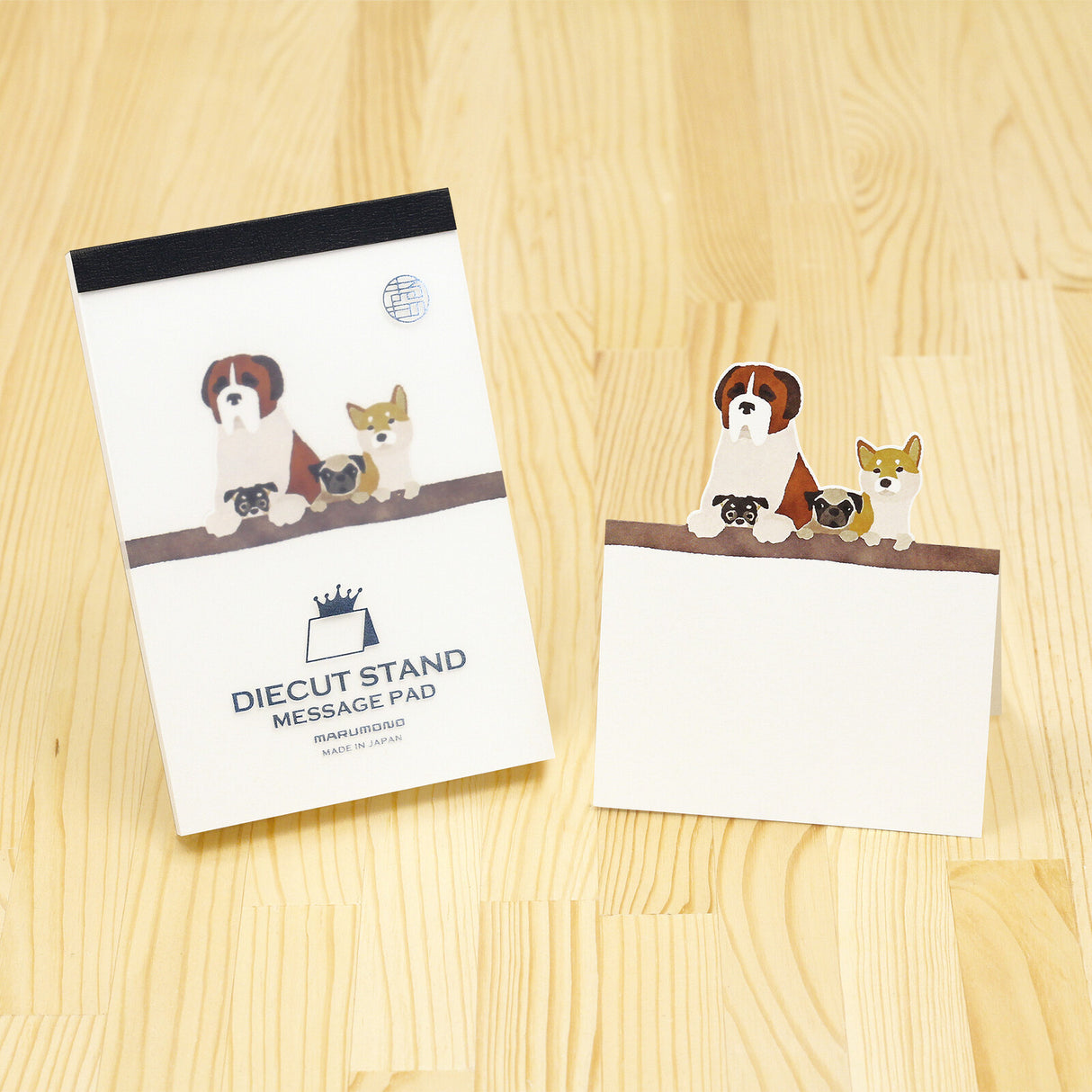 Pop-Up Die-Cut Stand Memo Pad / Marumo Printing