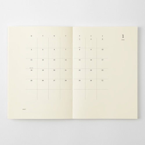 MD Notebook Diary Slim 2027 / MD PRODUCT