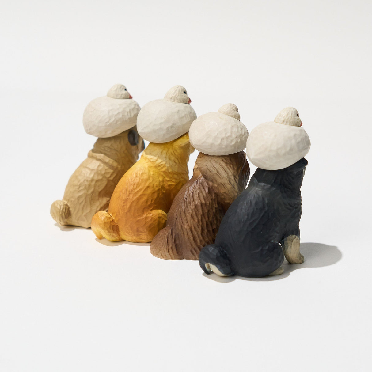 Akane Carved Duck & Dog Gacha Capsule - bungu