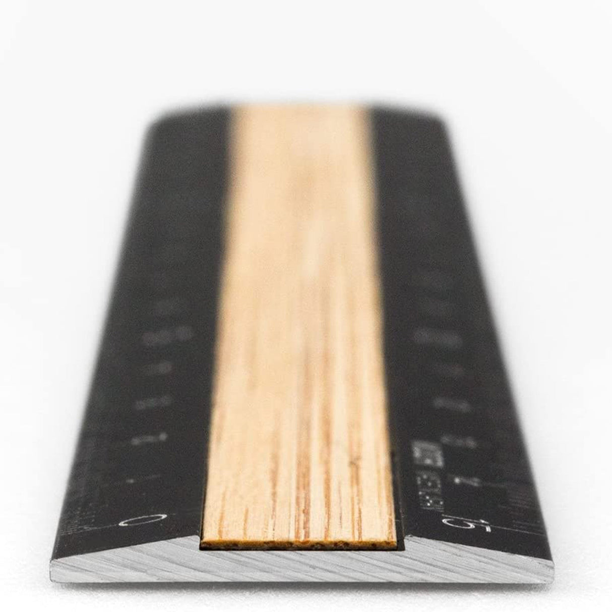 Aluminum & Wood Rulers 15cm / Midori - bungu