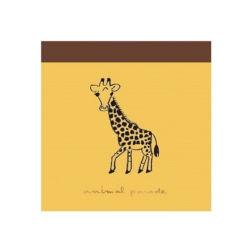 Animal Parade Memo Pad / RYU - RYU - bungu