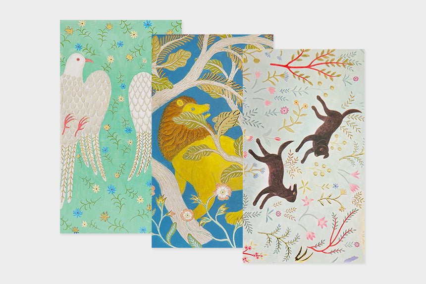 Art Touch Kazuko Furuta Postcard CW Print / TOUCH & FLOW - bungu