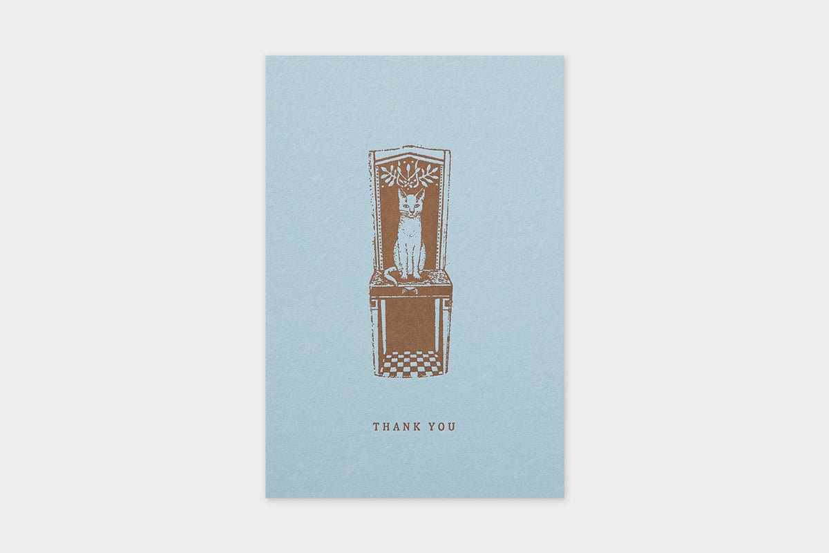 Art Touch Tamane Iwata Letterpress Postcard / TOUCH & FLOW - bungu