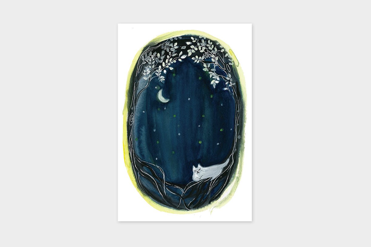 Art Touch Yukiko Moriyama Postcard / TOUCH & FLOW - bungu