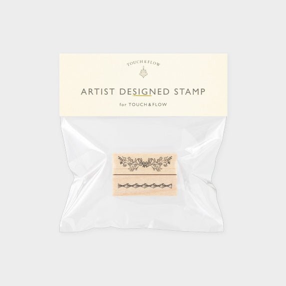 Artist Stamp Series by ATELIER. encle d'encle / TOUCH & FLOW - bungu