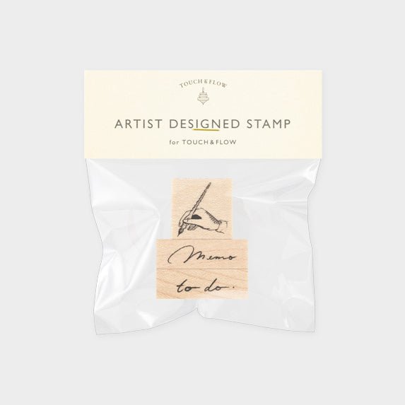 Artist Stamp Series by ATELIER. encle d'encle / TOUCH & FLOW - bungu