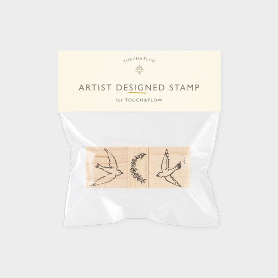 Artist Stamp Series by ATELIER. encle d'encle / TOUCH & FLOW - bungu