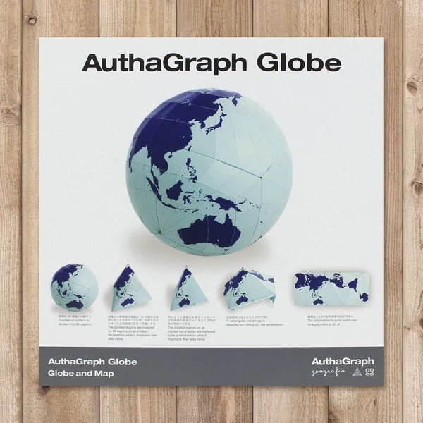 AuthaGraph Paper Globe Assembly Kit / Marumo Printing Stationery - bungu