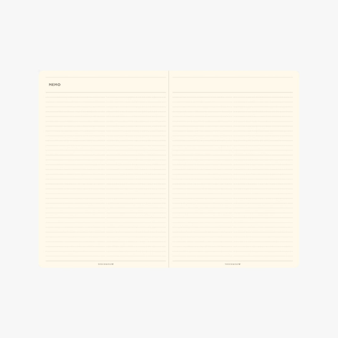 TODAY B6 Monthly Block and Memo Planner 2027 / TOUCH & FLOW
