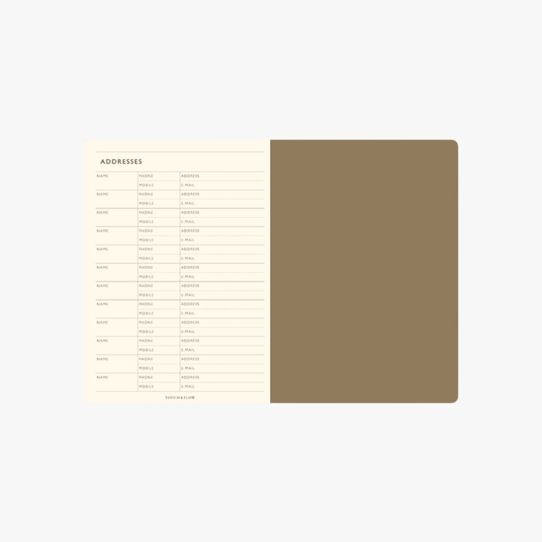 TODAY Monthly Block Planner 2027 / TOUCH & FLOW