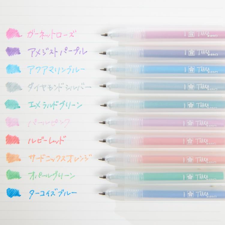 Ballsign Tiara Glitter Knock Pen / SAKURA - bungu