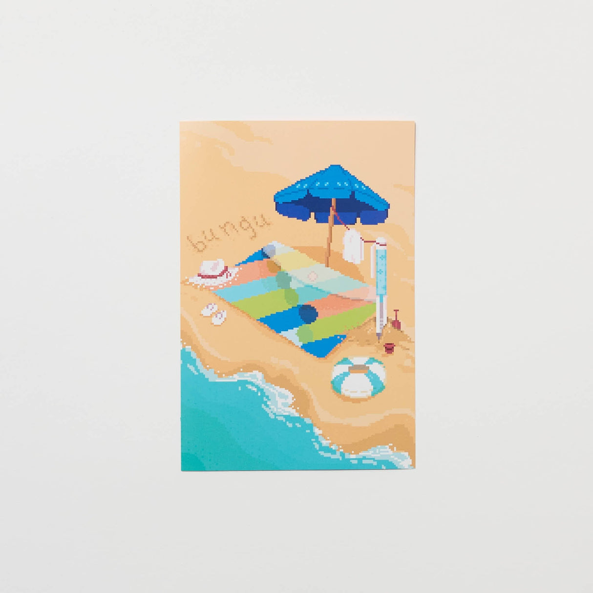 "Beachside Daydreams" Postcard by Angelyn / bungu - bungu