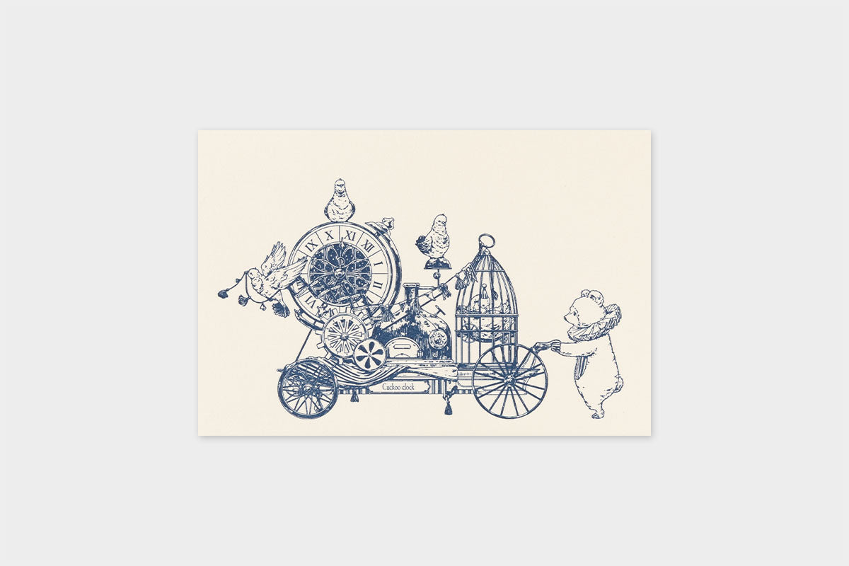Art Touch monpoche Letterpress Postcards / TOUCH & FLOW