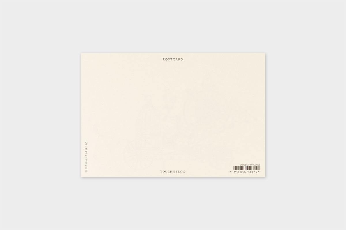 Art Touch monpoche Letterpress Postcards / TOUCH & FLOW