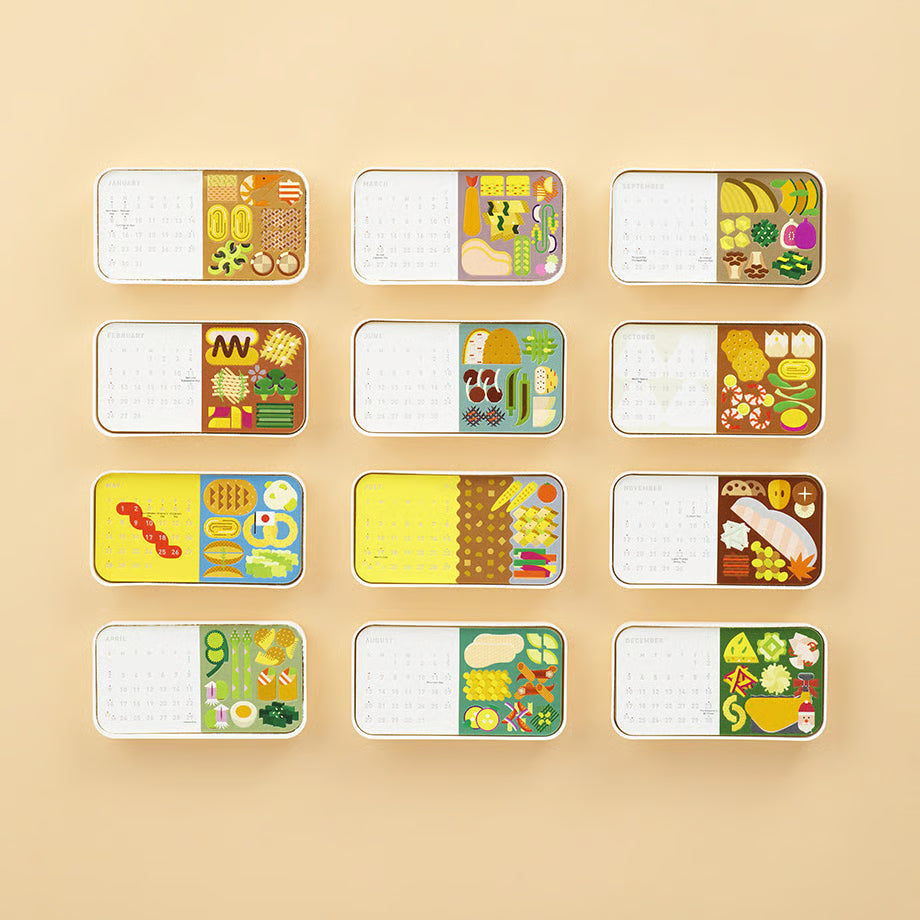 BENTO CALENDAR 2027 / ICHIKUDO