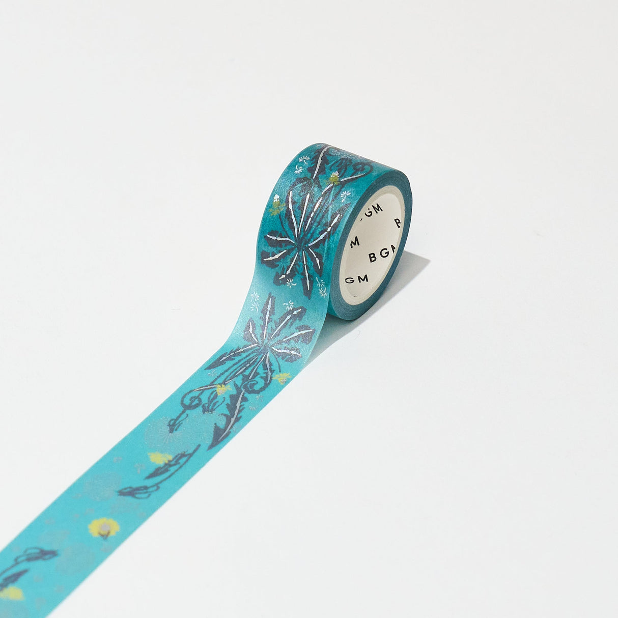 BGM Botanical Notes Foil Masking Tape / Background Music - bungu