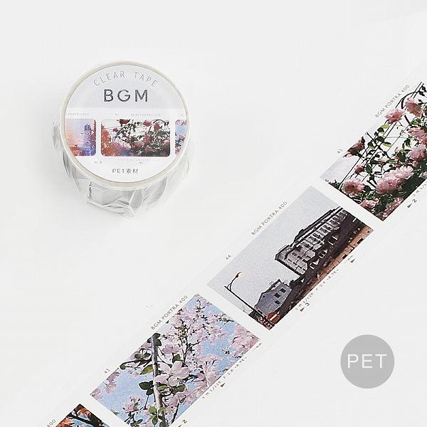 BGM Film Series 30mm Clear Masking Tape / Background Music - bungu